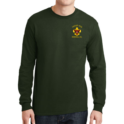 Troop 609 Long Sleeve Cotton Blend Tee - Unisex Thumbnail